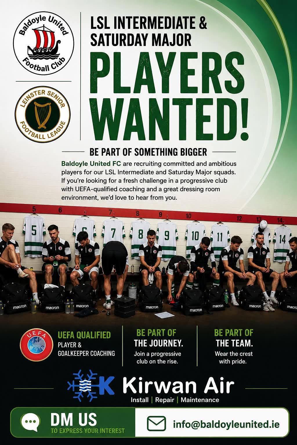 LSL INTERMEDIATE / SAT: PLAYERS WELCOME
